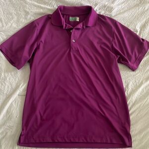 Ben Hogan Performance Men's Purple Golf Polo Shirt Size S